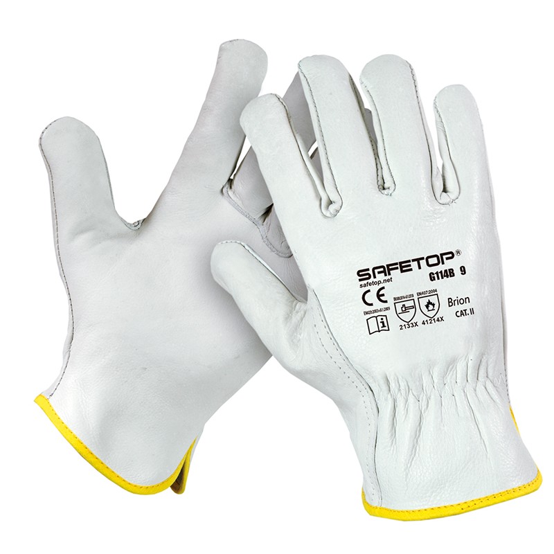 [SAFE0012836-G114BS] Luva de algodão branca I modelo: LIGHT PARADE I SAFETOP (cópia) (cópia)