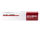 Elétrodo básico para soldadura I S-7018.G DE 2.60x350 I caixa: 5kg/220 unidades I HYUNDAI WELDING (cópia)