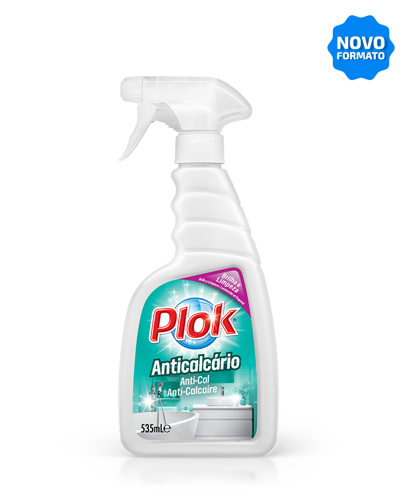 [CARV0013770-DGD21010535] Anti-Calcário com pistola, 535 ml: Detergente de limpeza e proteção anti-calcário I PLOK
