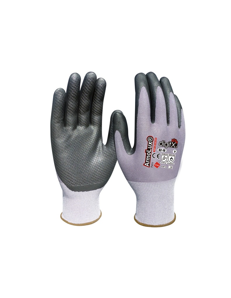Luva  I pack 12 unid cX 60 pares I modelo: ACADIA I SAFETOP (cópia)