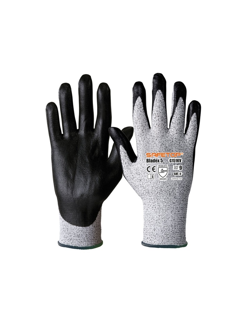 [SAFE14090-G151KV] Luva  I pack 12 unid cX 60 pares I modelo: ACADIA I SAFETOP (cópia)