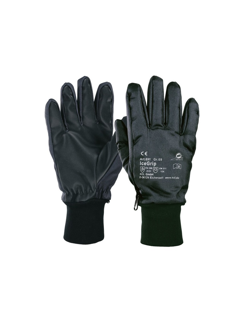 [SAFE14456-G691] Luva anti-frio -50º e alimentar I pack 1/10 unid cx 100 pares I modelo: ICEGRIP I SAFETOP