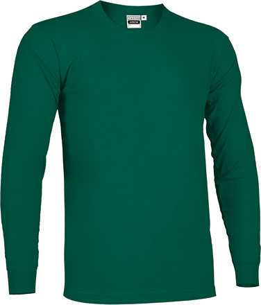 [VALE0014886-CAVATOL] T-shirt com manga comprida, 100% algodão, 155 gramas, modelo MK156CV - PARADISE I VELILLA (cópia) (BOTTLE GREEN 602, S)