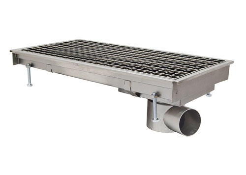 [ENZI0014930] Sistemas de escoamento I Caleira de escoamento em inox