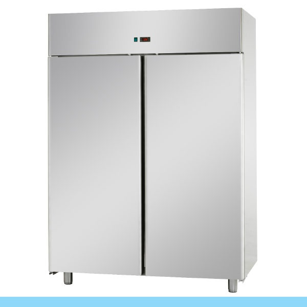 [ACTI0015490-AF14EKOPN] Armário ventilado de congelação I Linha TECNODOM EKO 1400 GN 2/1 com 2 portas em inox I Modelo: AF14EKONN (cópia)