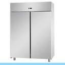 Armário ventilado de conservação e congelação I Linha TECNODOM EKO 1400 GN 2/1 com 2 portas em inox I Modelo: AF14EKOPN