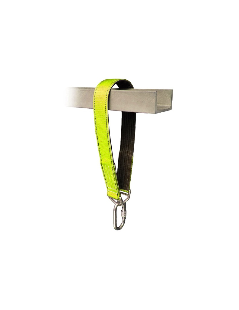 [SAFE16062-80321] Elemento de amarração fita 90 cm engomada EN 795B DE 30 Kn I SAFETOP