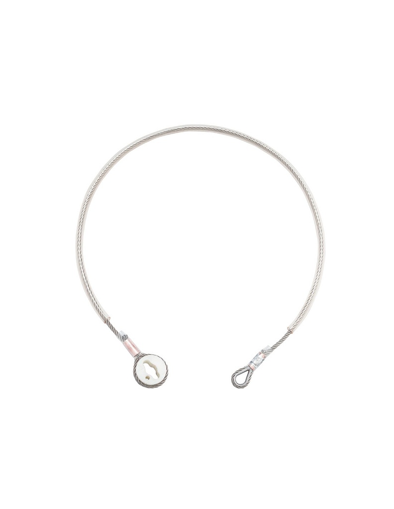 [SAFE16306-80296-1] CABO 0,60 m, de aço para cabo telescópico 8 mm diâmetro I SAFETOP