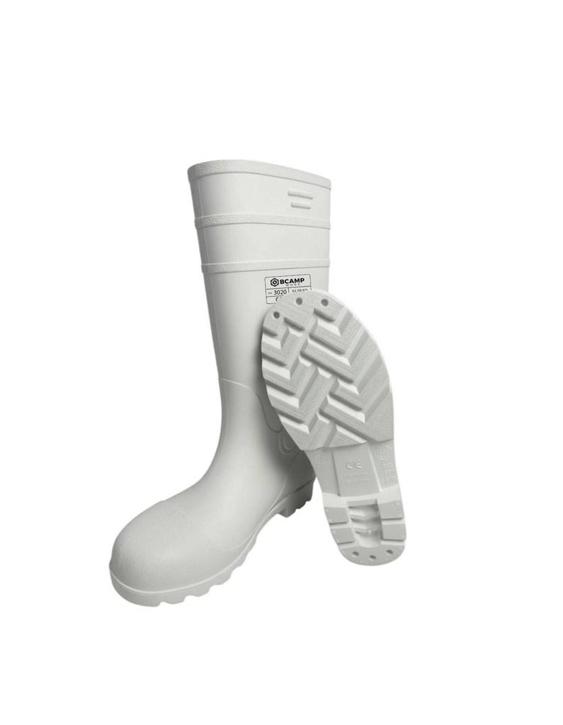 [BELC0016324-3010] Bota de borracha em PVC I modelo: 3010 I cor: Branca (39)