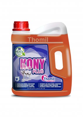 Kony Plus, 750 ml: Detergente lava loiça concentrado I THOMIL (cópia)