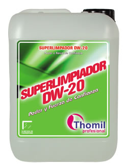 [THOM0016491-LSLG048] DW-20, 10 litros: Produto limpeza desincrustante ácido I THOMIL
