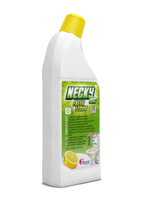 [THOM0016726-LSBA076] NECKY WC Fresh Lemon, 750 ml: Gel limpador clorado wc arôma limão I THOMIL