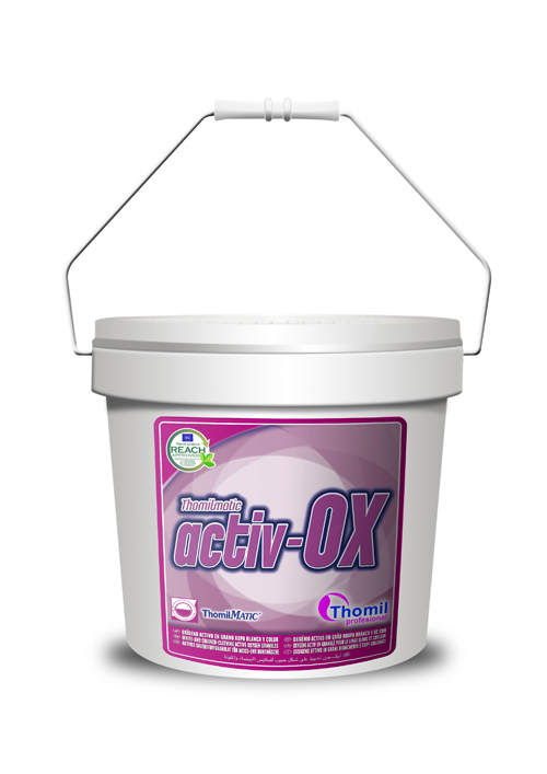 [THOM0016789-LPCS086] THOMILMATIC ACTIV-OX, 10kg: Oxigénio ativo em grão para roupa branca e de cor I THOMIL