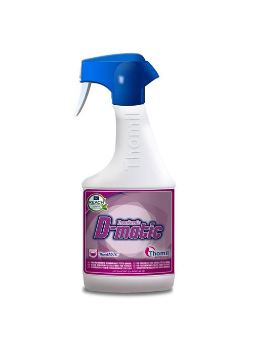 [THOM0016792-LPCS042] THOMILMATIC D-MATIC, 750ml: Pré-tratamento tira nódoas têxtil geral I THOMIL