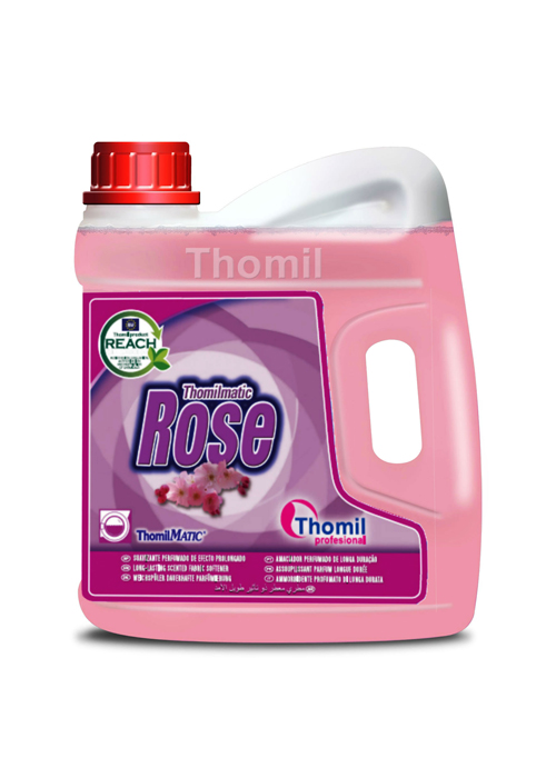 [THOM0016795-LPCS035] THOMILMATIC ROSE, 4 litros: Amaciador perfume Rosa Mosqueta concentrado I THOMIL