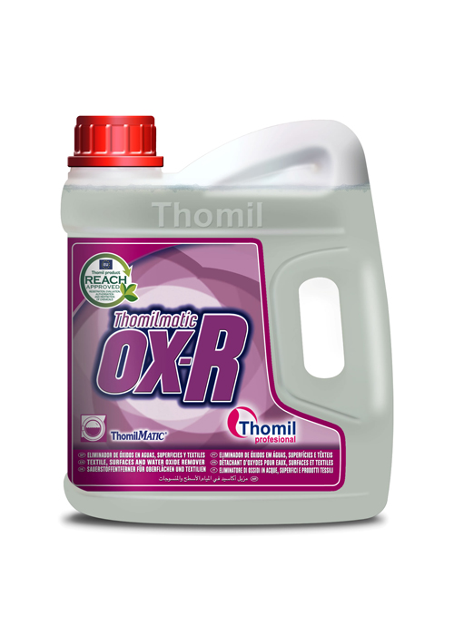 [THOM0016809-LPCL055] THOMILMATIC OX-R, 4 litros: Eliminador de óxido em água, superfícies e têxteis I THOMIL