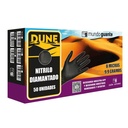 Luvas em nitrilo preto diamantadas I 7 micras 8,5 gramas I modelo Gijón-Asturias I MUNDOGUANTE (pack 100 unidades) - Tamanho L (cópia)
