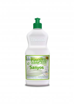 [THOM0017051-NABA022] SANYOS naturelle, 800 gramas: Produto de limpeza geral casas de banho desincrustante efeito anti-calcário com Ecolabel I THOMIL