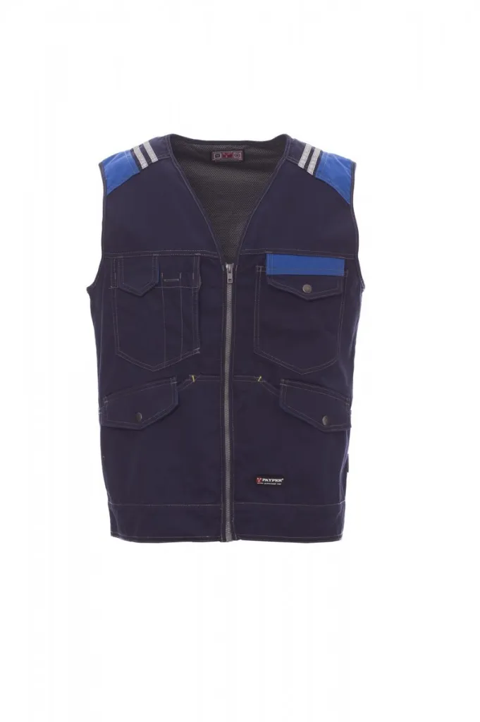 [PAYP0017206-000317-0064] Colete polar para homem I Modelo: TUCSON | PAYPER (NAVY BLUE/ROYAL BLUE - 08017, S)