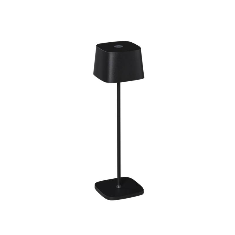 [P1796] Candeeiro de mesa a bateria, Poldina (cópia) (Branco)