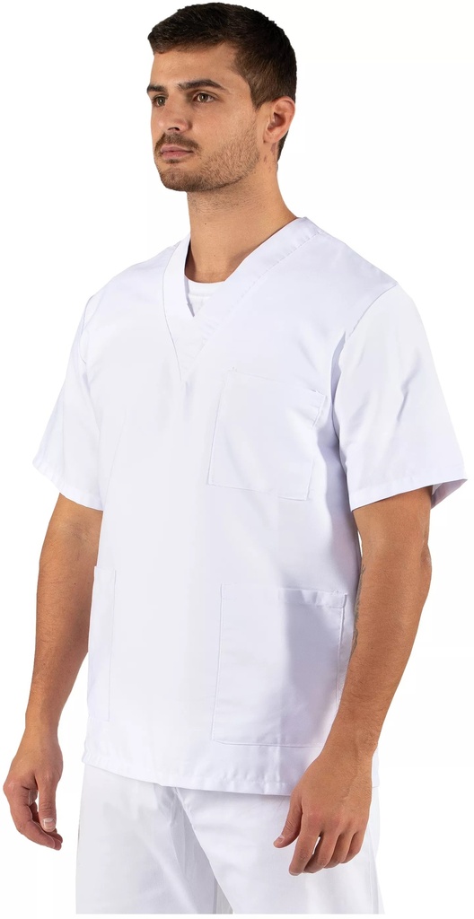 [P2139] Túnica BA-020, Branca (Azul Claro, XS)