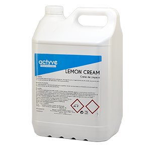 [QUI001250] Lemon Cream, 5 litros: Creme abrasivo de limpeza perfumado 5 L