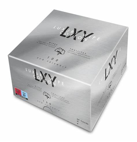 [SANT002451] Toalha limpeza de mãos, Luxury Wipe Cotton, pack de 100 unidades