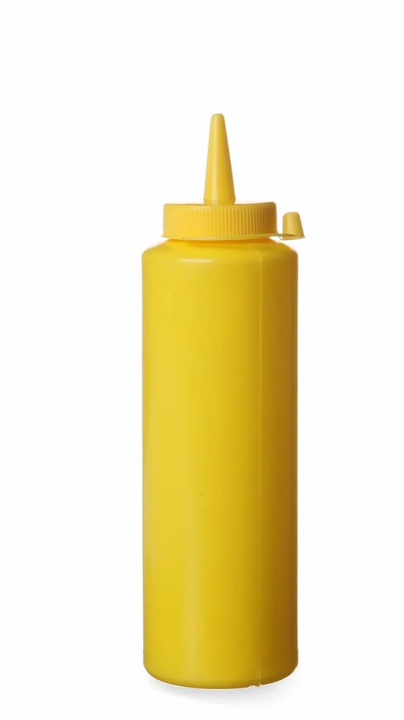 [P2478] Dispensador biberão para molhos, 200 ml (Amarelo)