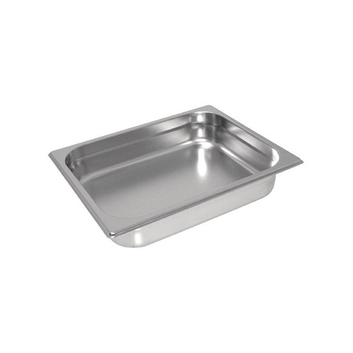 [P2680] Container, inox 18/10, GN 1/2 (C:325mm x l:265mm x A:65mm)