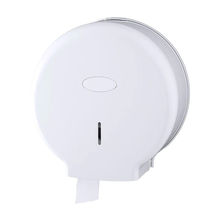 [DIS000620] Dispensador para rolo de papel Jumbo ABS, Branco
