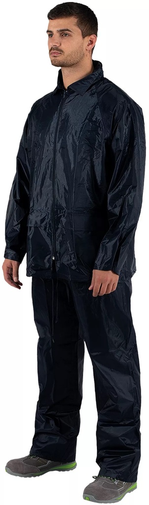 [TAGI003246] Fato de chuva, alta visibilidade em PU (cópia) (Azul, S)