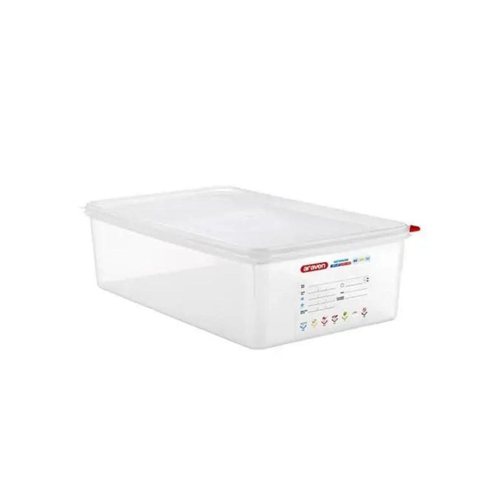[ARAV003354-03037] Caixa Hermética Polipropileno 1/1, 530mm x 325mm x 150mm, 20,5 litros ARAVEN