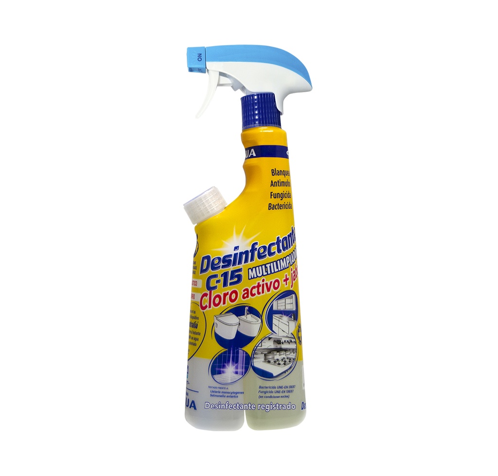 [SALL003431] Concentralia Detergente higienizante C15, 425 ml I EcofoamSystem I SALLÓ: Detergente higienizante com cloro ativo.
