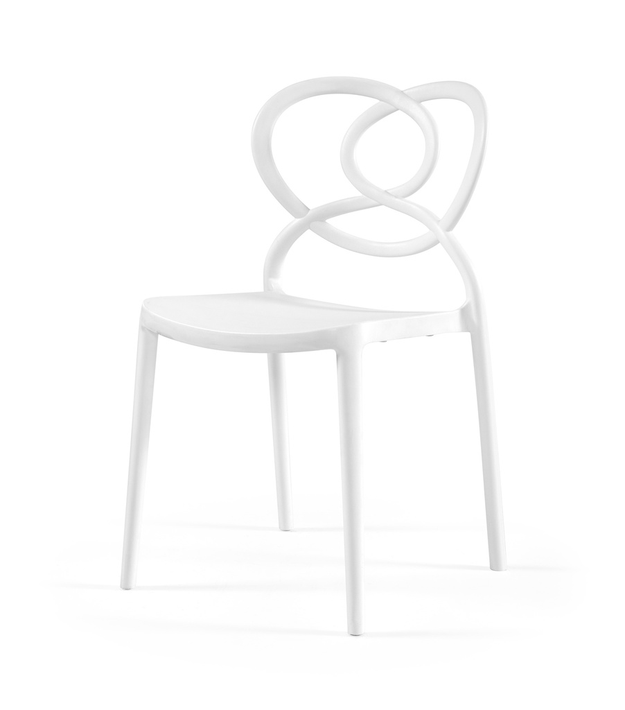 [3GRES003924] Cadeira em polipropileno, modelo PALMA (cópia) (Branco)