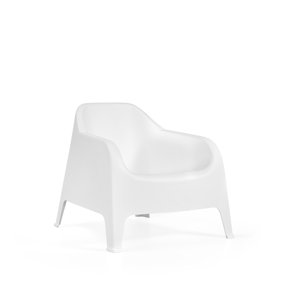 [3GRES004030] Cadeirão em polipropileno, modelo SUNSET (Branco)