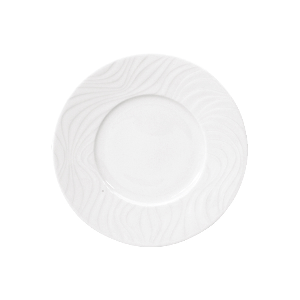 [SPAL004099] Prato de pão, branco, 16 cm, Linha Waves I SPAL