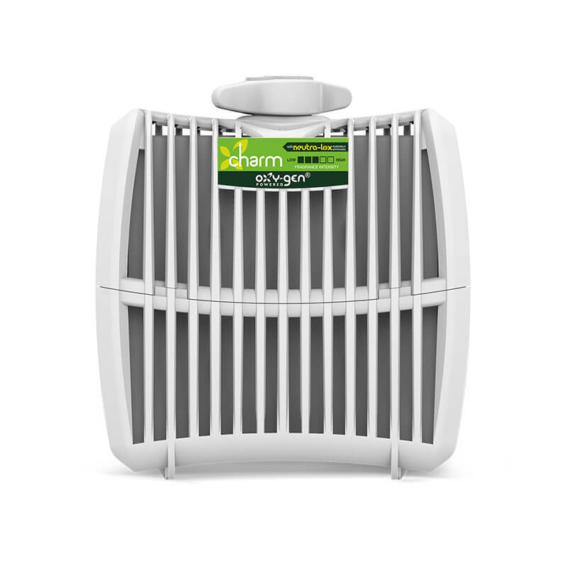 [AMB006040] Oxygen Pro, recarga CHARM - 35 ml: Fragrância de melão com adição de notas verdes frescas, pitada de limão e levemente floral.