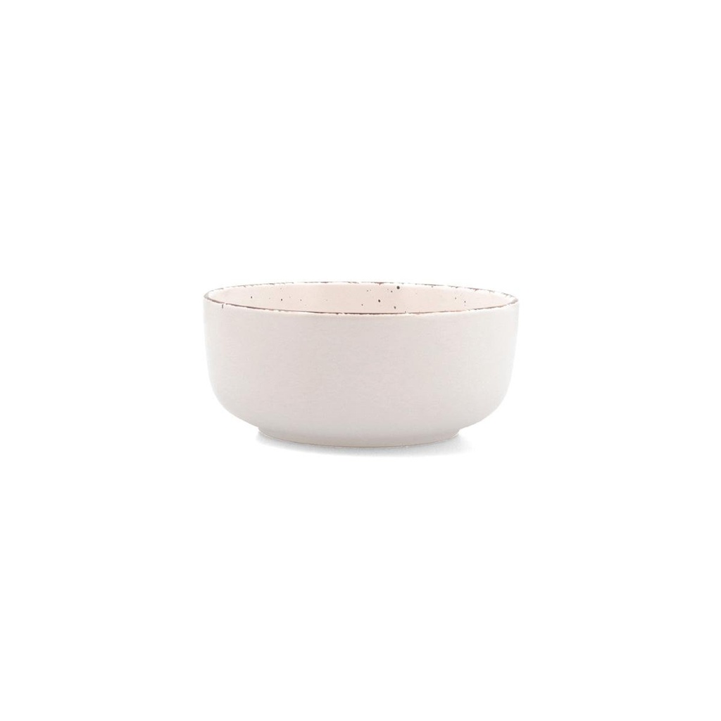 [QUID004202] Tigela, cerâmica Bege 15x15 cm (Linha Duna - QUID)