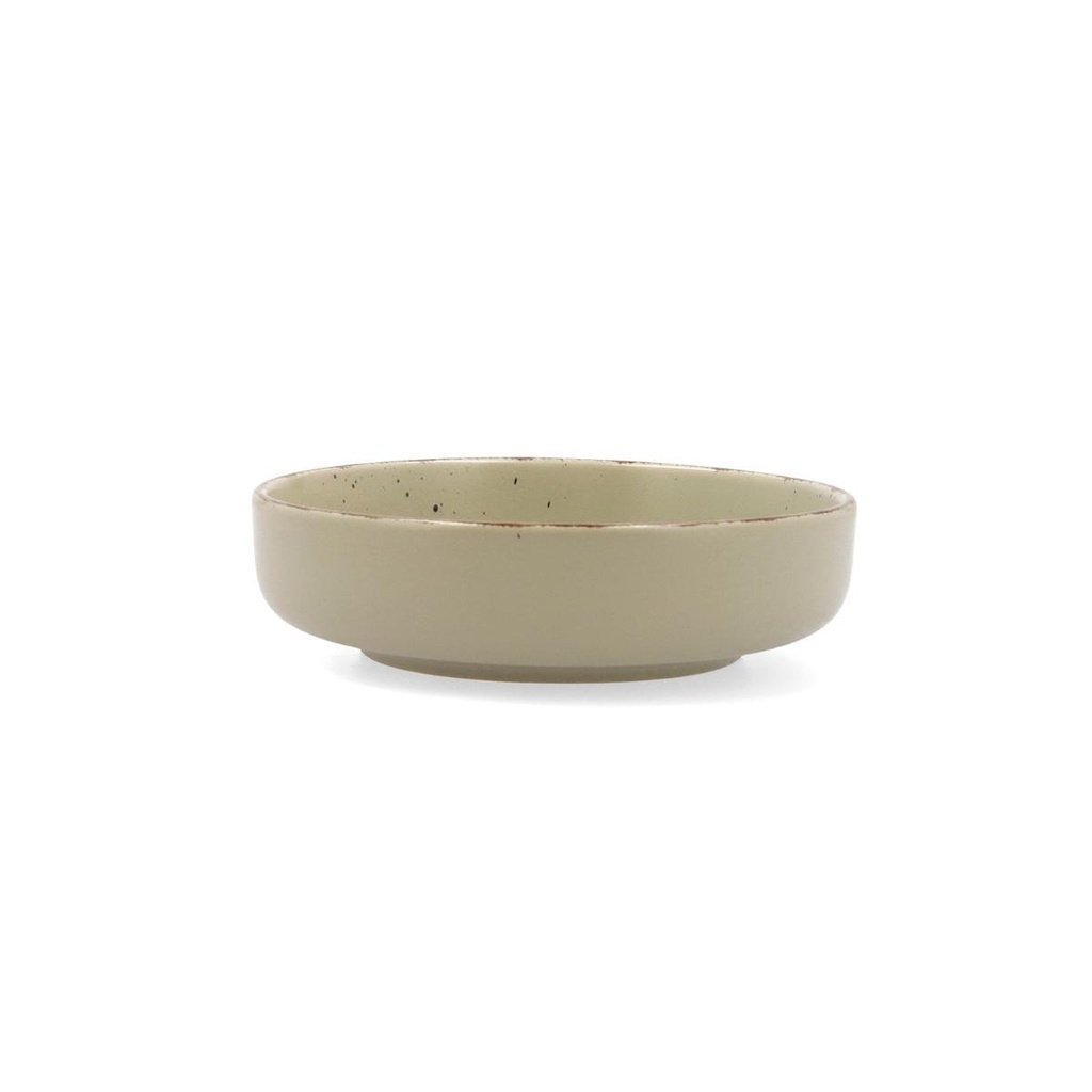 [QUID004205] Prato sopa, cerâmica Verde 18,5x5,3 cm (Linha Duna - QUID)