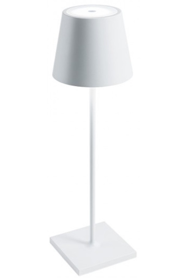[P4298] Candeeiros LED, Linha Poldina, bateria recarregável 5200 mAh (Branco)