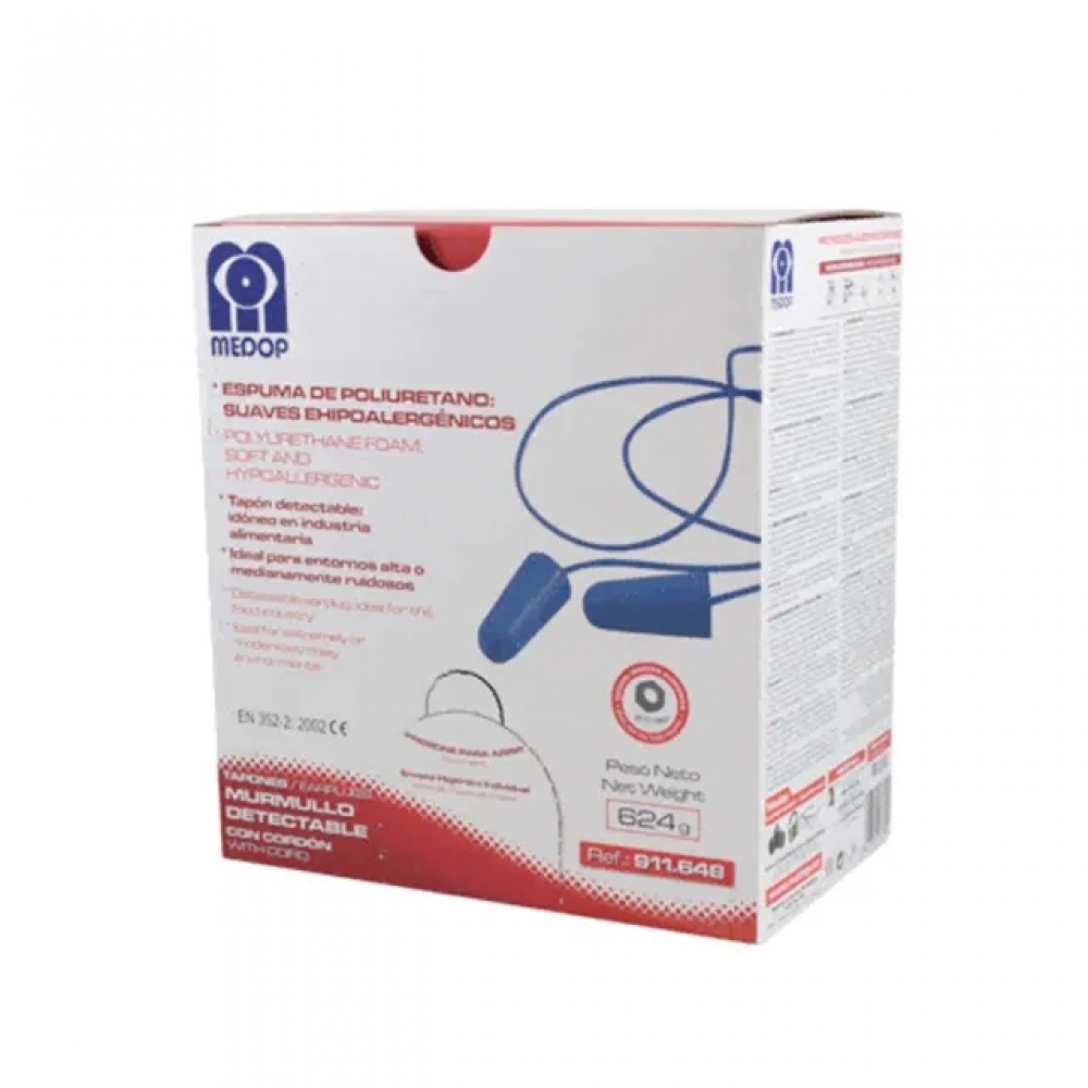 [MEDO004305] Dispensador 200 tampões com cordão SNR 37DB - MEDOP (cópia)