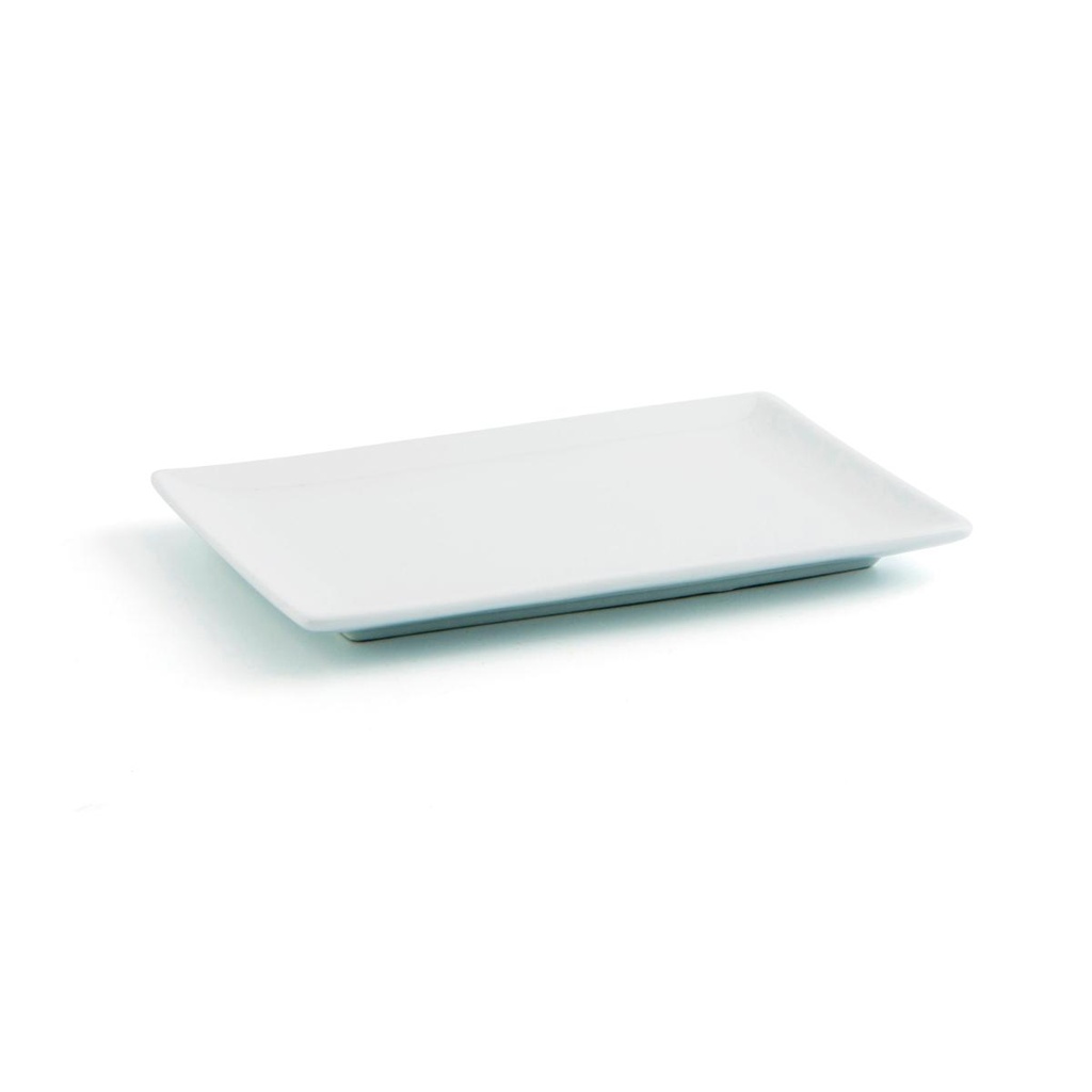 [ADIB004667] Bandeja retangular 20x13cm em porcelana, Linha GASTRO FUN - QUID
