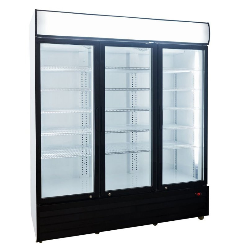 [ROMU004831] Armário expositor refrigerado ventilado, 1000 Litros, 3 portas