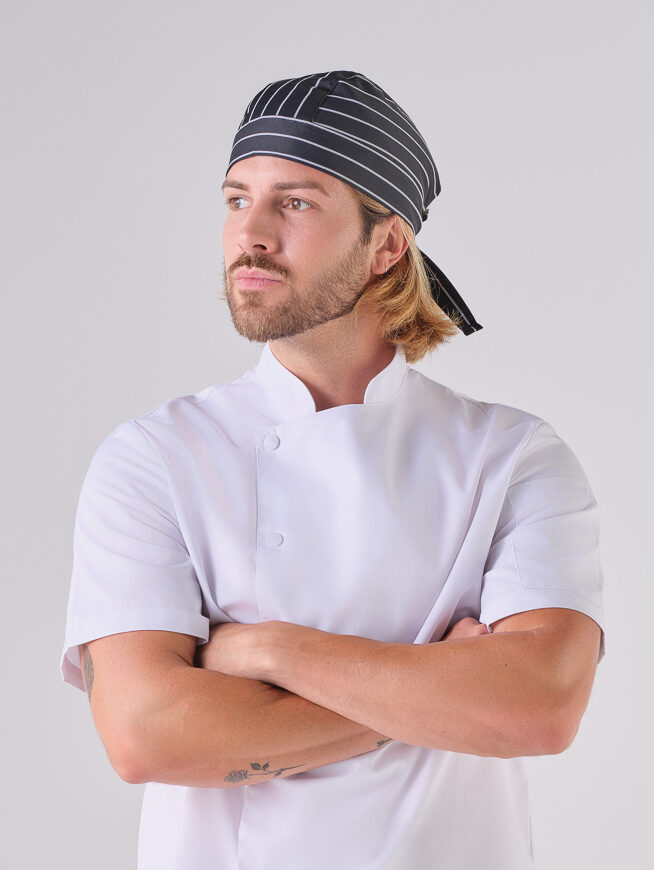 [P5479] Bandana unissexo, modelo Mosa (Branco)
