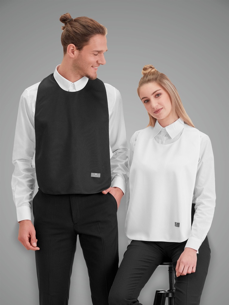 [P5487] Touca senhora com malha de rede, modelo Tana (cópia) (Branco)