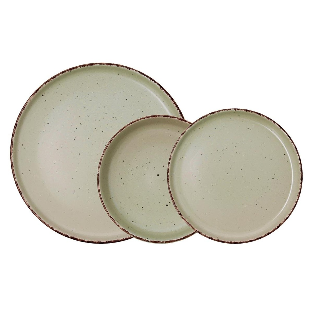 [ADIB005596] Conjunto de Louça, Cerâmica Cinza 12 Peças (Linha Duna - QUID) (cópia)