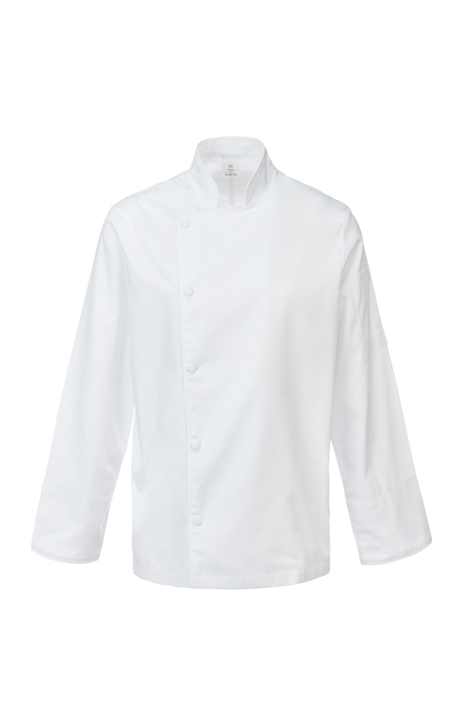 [NAIV005798] Jaleca unissexo, modelo Tamisa (Branco, XS)