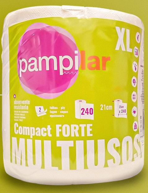 [PAMP005898] Rolo papel multiusos Suavecel Classic, 2 Folhas, 80 metros (Preço por rolo) (cópia)