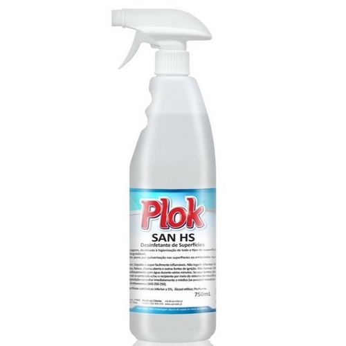 [CARV006282-DGI7131] SAN HS, 750 ml: Higienizante de superfícies base alcoólica I INOVA