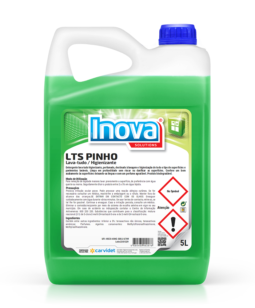 [CARV006593-DGI2117] LTS CITRUS, 5 litros: Detergente lava tudo higienizante I INOVA (cópia)